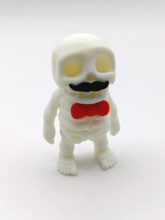 Mini Moustache skeleton