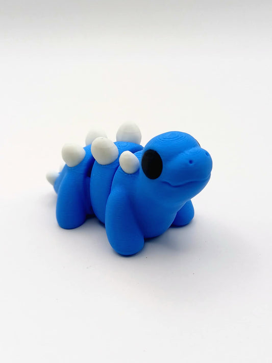 Mini Stegosaurus Fidget Blue