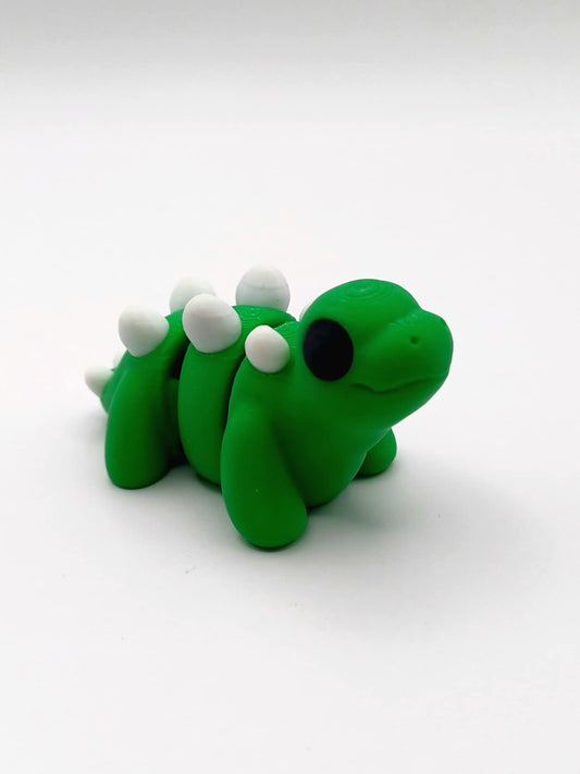 Mini Stegosaurus Fidget Green