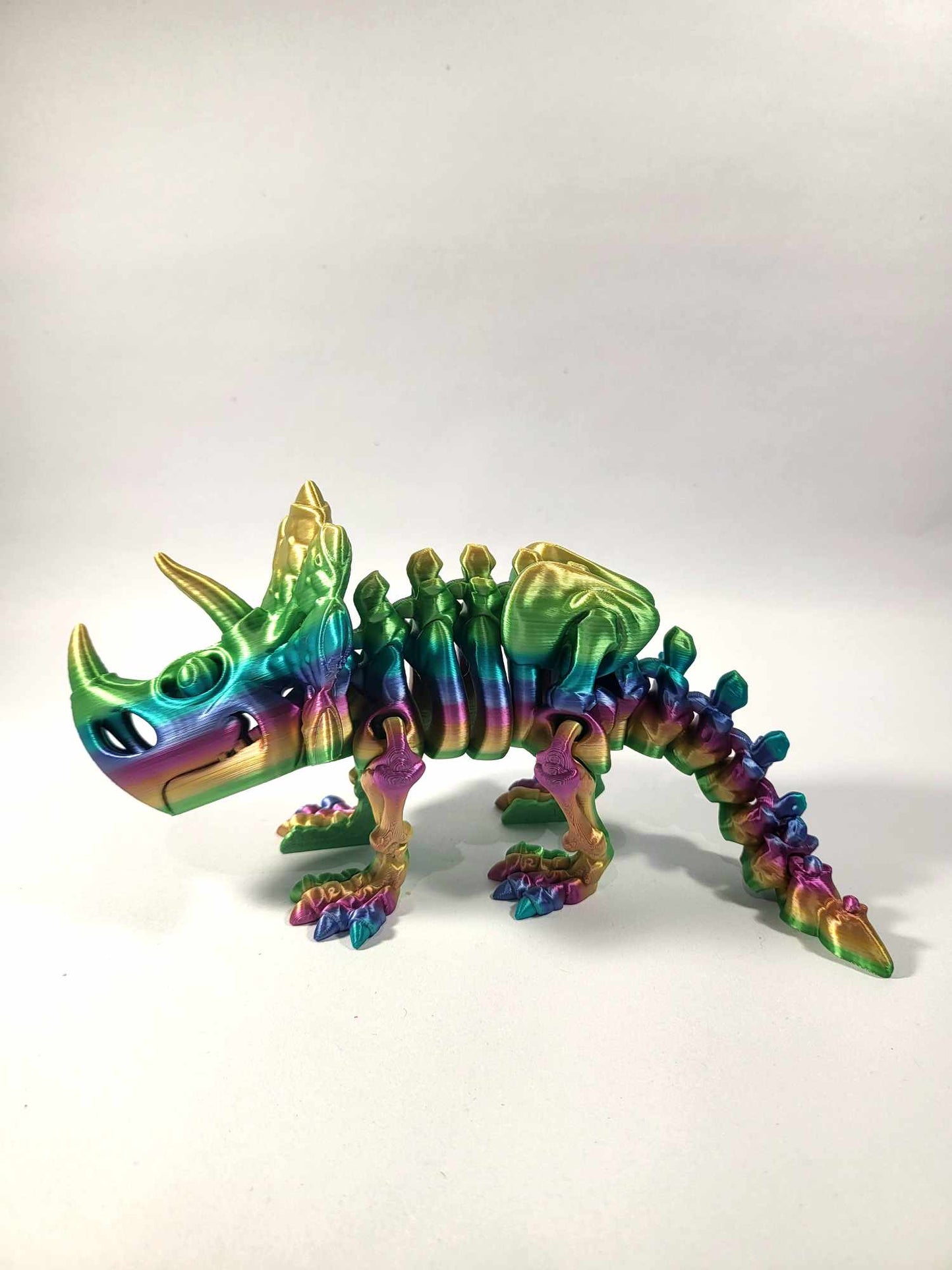 Raging Triceratops Flexi Dinosaur