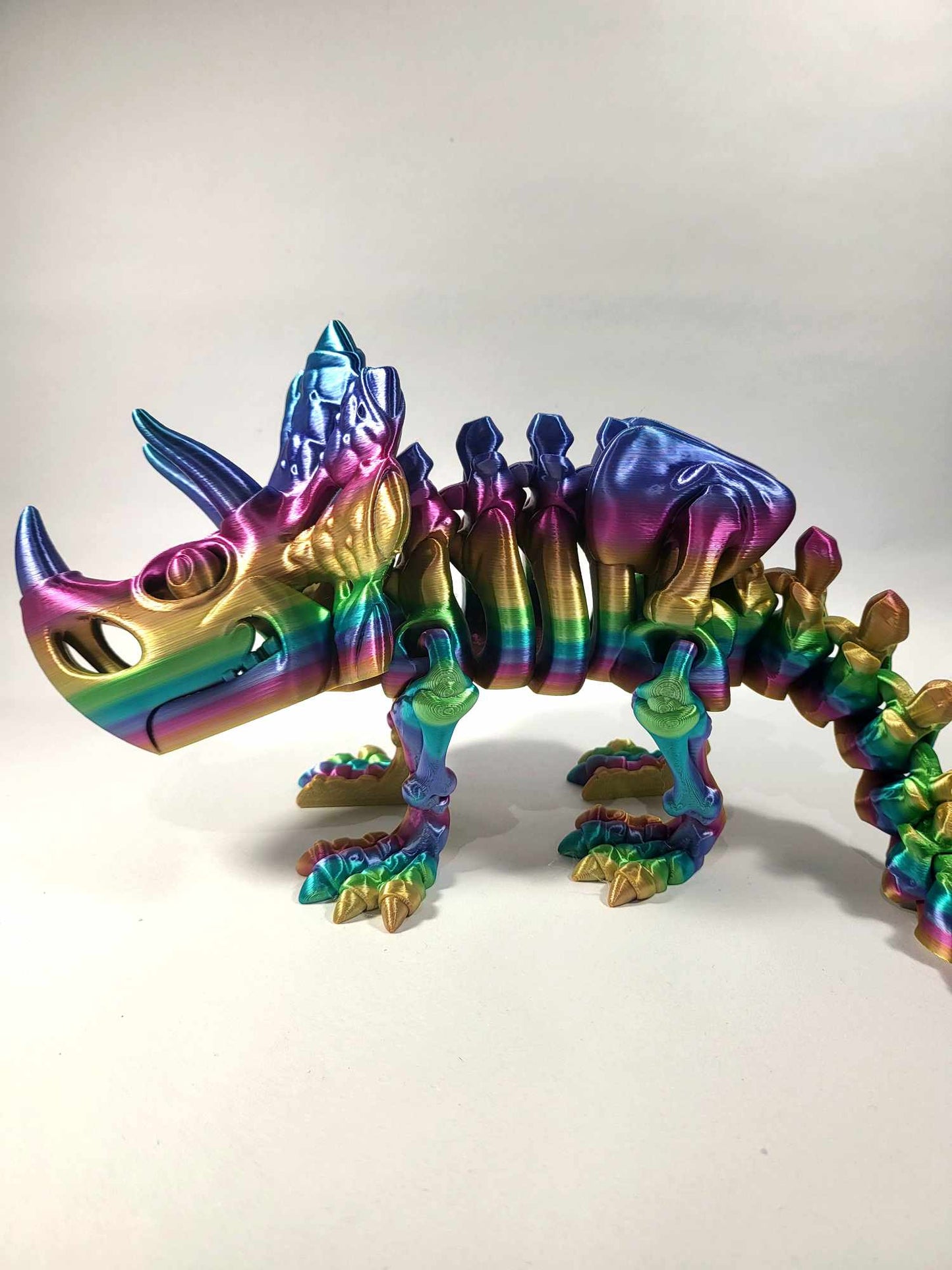 Raging Triceratops Flexi Dinosaur