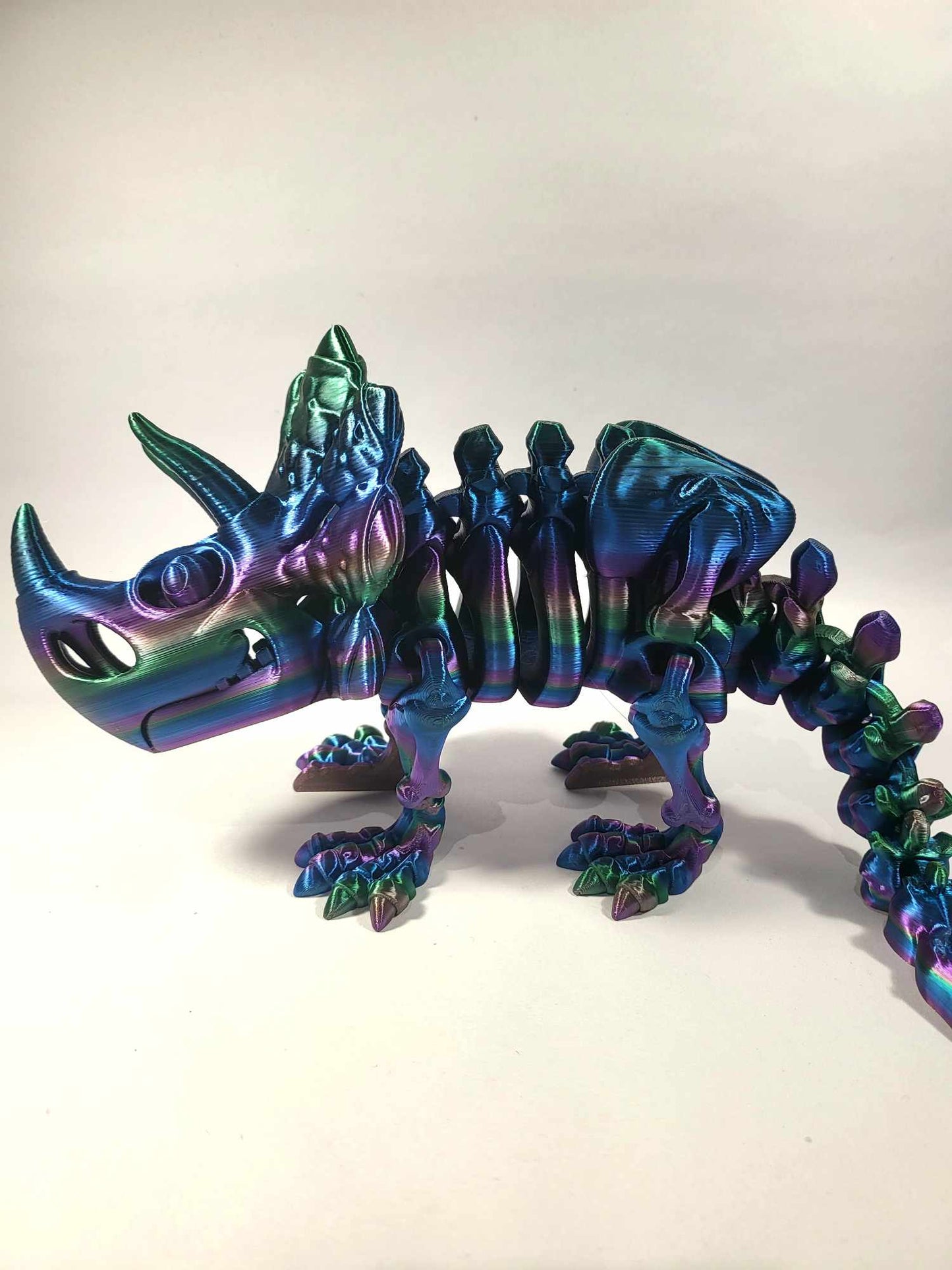 Raging Triceratops Flexi Dinosaur