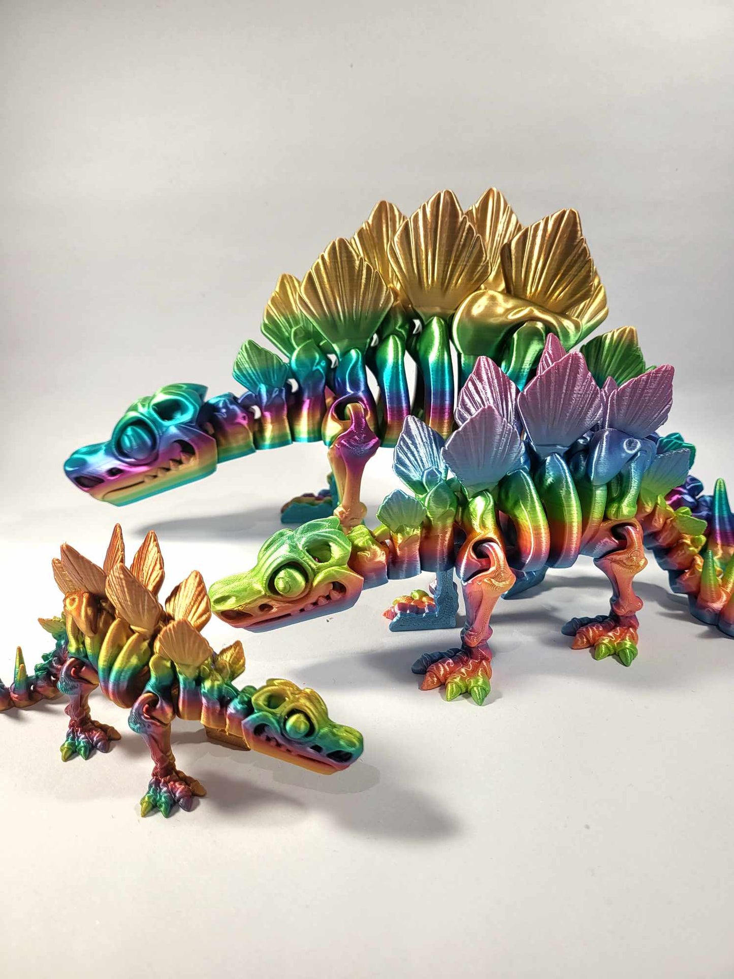 Spiky Stegosaurus Flexi Dinosaur