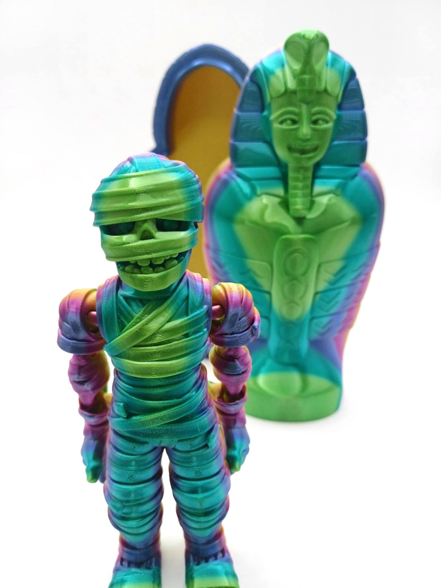 Mummy and Sarcophagus