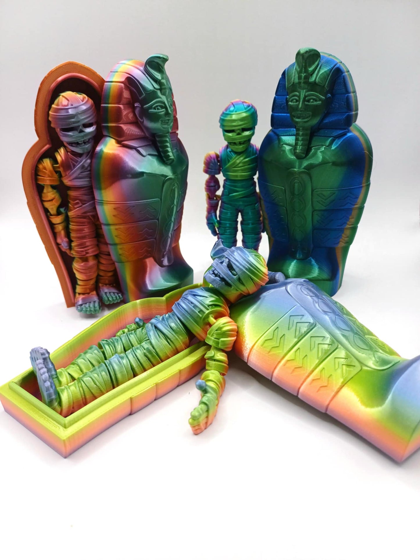 Mummy and Sarcophagus